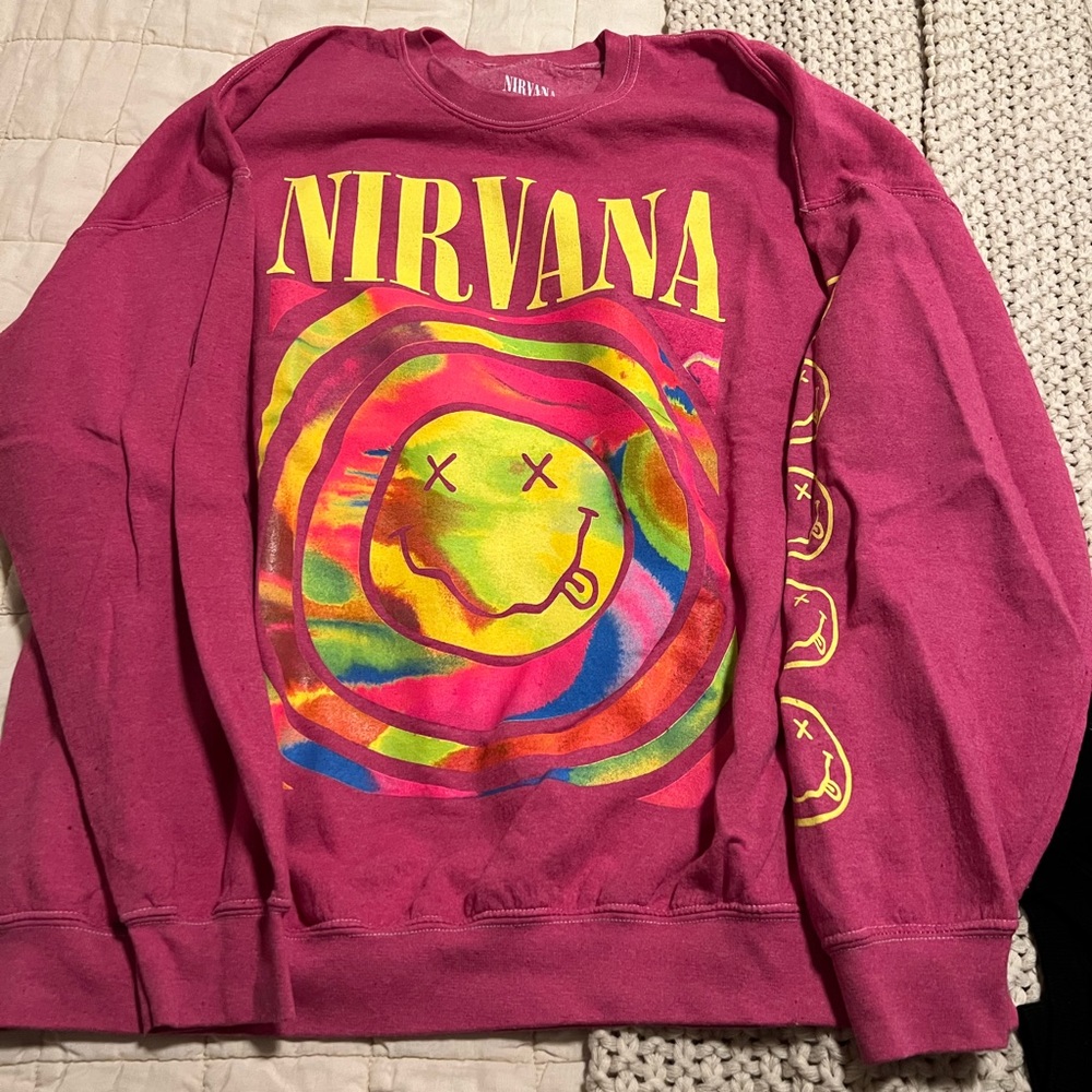 Urban Outfitters Nirvana Crewneck